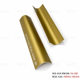 Nẹp nhôm góc bo tròn NL15R