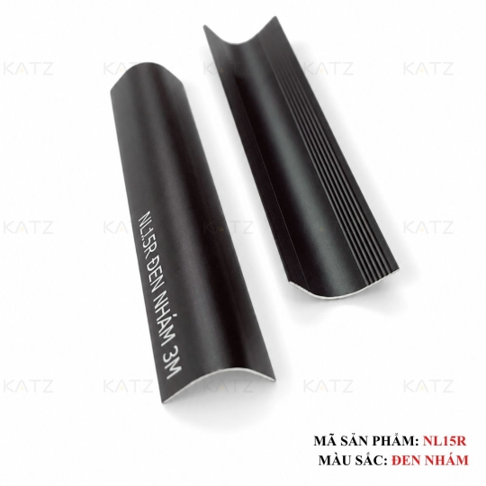Nẹp nhôm góc bo tròn NL15R