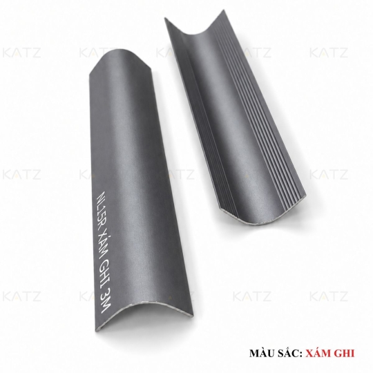 Nẹp nhôm góc bo tròn NL15R