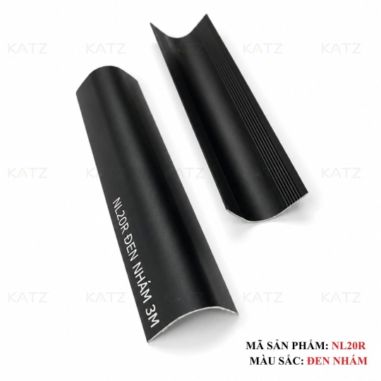 Nẹp nhôm góc bo tròn NL20R