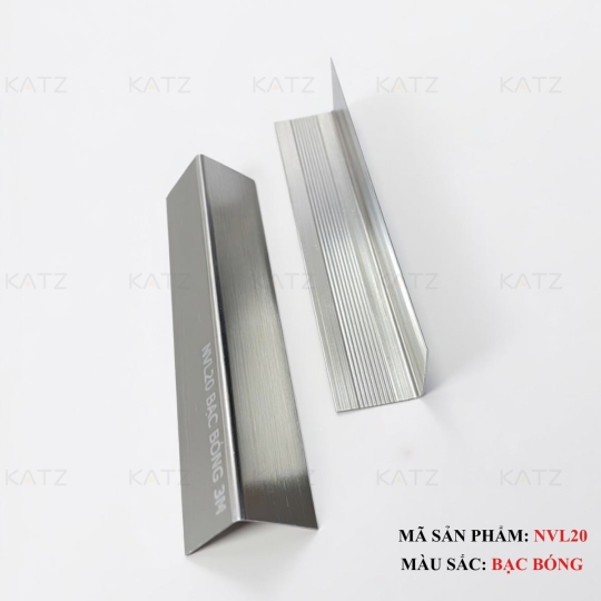 Nẹp nhôm chữ V 20x20mm- NVL20